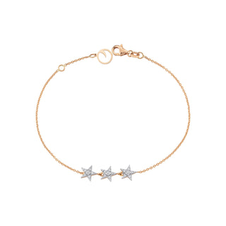 SIRIUS STAR GOLD DIAMOND BRACELET