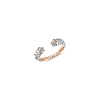 SIRIUS STAR 18K GOLD DIAMOND RING