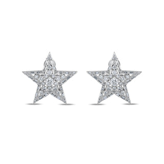 SIRIUS STAR 18K GOLD DIAMOND EARRINGS