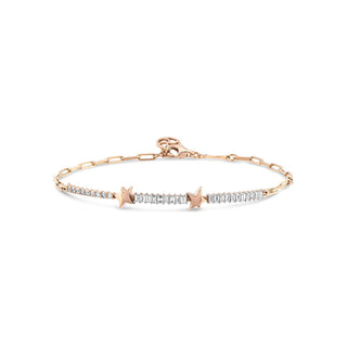 SIRIUS STAR GOLD DIAMOND BRACELET