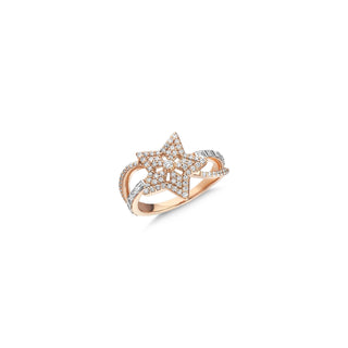 SIRIUS STAR 18K GOLD DIAMOND RING