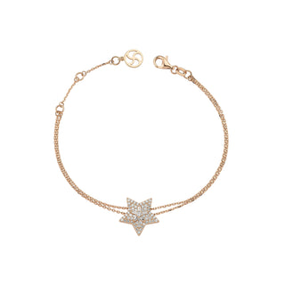 SIRIUS STAR 18K GOLD DIAMOND BRACELET