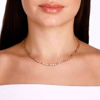 SIRIUS STAR 18K GOLD DIAMOND NECKLACE