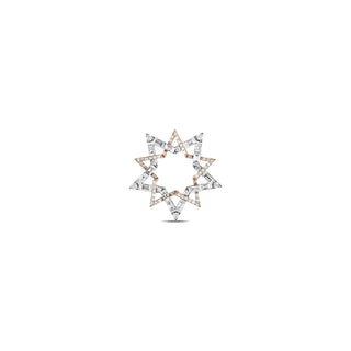 SIRIUS STAR DIAMOND SINGLE EARRING