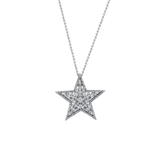 SIRIUS STAR 18K GOLD DIAMOND NECKLACE