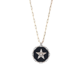 SIRIUS STAR 18K GOLD DIAMOND NECKLACE