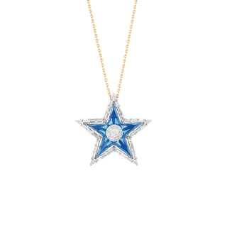 SIRIUS STAR GOLD DIAMOND NECKLACE