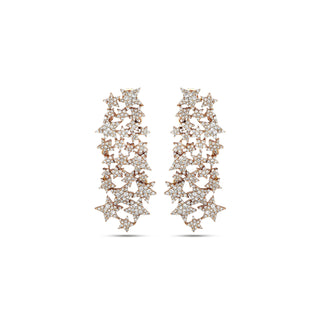 SIRIUS STAR GOLD DIAMOND EARRINGS