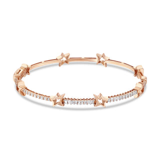 SIRIUS STAR 18K GOLD DIAMOND BRACELET