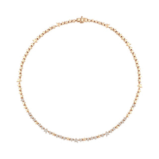 SIRIUS STAR GOLD DIAMOND NECKLACE