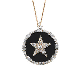 SIRIUS STAR GOLD DIAMOND XLARGE NECKLACE