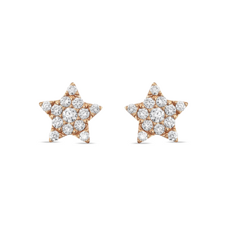 SIRIUS STAR GOLD DIAMOND EARRINGS