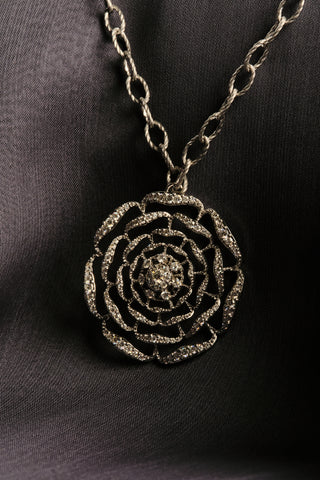 ROSA MUNDI 18K GOLD DIAMOND NECKLACE