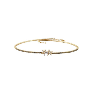 SIRIUS STAR BROWN DIAMOND CHOKER