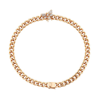 QUEEN BEE HANIA GOLD DIAMOND CHOKER