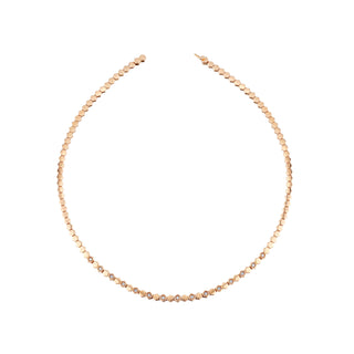 HONEYCOMB GOLD DIAMOND CHOKER