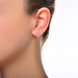 MONDRIAN GOLD DIAMOND SINGLE EARRING