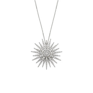 JARDIN STAR 18K GOLD DIAMOND NECKLACE