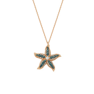 STARFISH DIAMOND NECKLACE