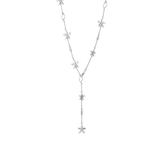 APPLE SEED GOLD DIAMOND LARIAT NECKLACE