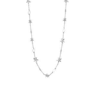 APPLE SEED GOLD DIAMOND LARIAT NECKLACE