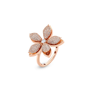 APPLE SEED TARA GOLD DIAMOND XLARGE RING
