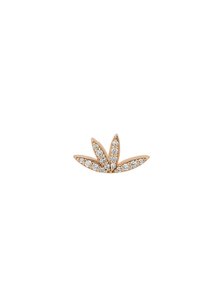 HERA GOLD DIAMOND SINGLE EARRING