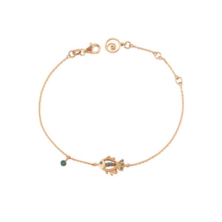 FISH DIAMOND BRACELET Bee Goddess