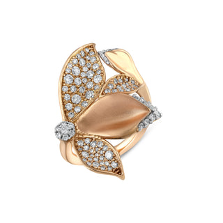 GLORIA 18K GOLD DIAMOND RING