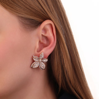GLORIA GOLD DIAMOND EARRINGS