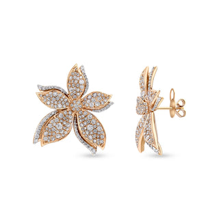 GLORIA GOLD DIAMOND EARRINGS