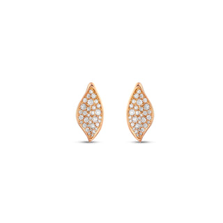 GLORIA 18K GOLD DIAMOND MEDIUM EARRINGS