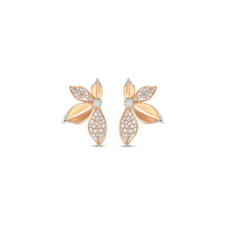 GLORIA 18K GOLD DIAMOND LARGE EARRINGS