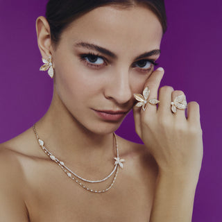 GLORIA 18K GOLD DIAMOND NECKLACE