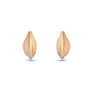 GLORIA GOLD DIAMOND SMALL EARRINGS