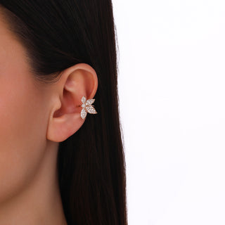 GLORIA GOLD DIAMOND EAR CUFF