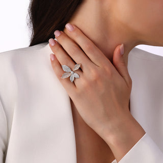 GLORIA GOLD DIAMOND RING