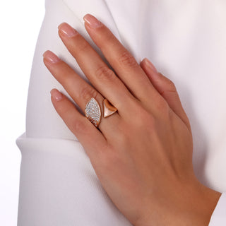 GLORIA GOLD DIAMOND RING