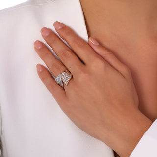 GLORIA GOLD DIAMOND RING
