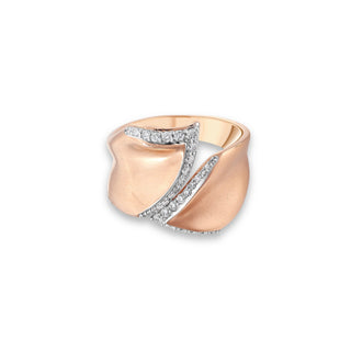 GLORIA GOLD DIAMOND RING