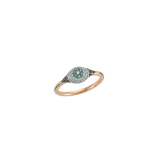 EYE LIGHT 18K GOLD DIAMOND RING