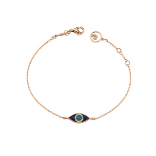 EYE LIGHT GOLD DIAMOND BRACELET