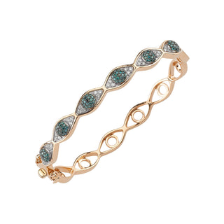 EYE LIGHT GOLD DIAMOND BRACELET