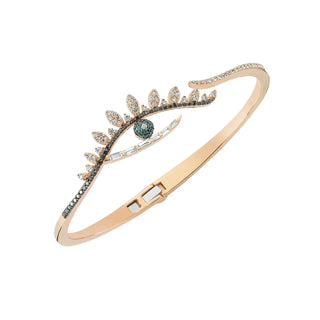 EYE LIGHT GOLD DIAMOND BRACELET