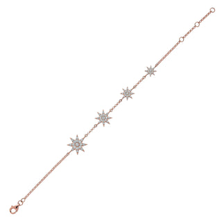 VENUS STAR 18K GOLD DIAMOND BRACELET