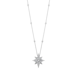 NORTH STAR 18K GOLD DIAMOND NECKLACE