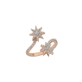 VENUS STAR GOLD DIAMOND RING