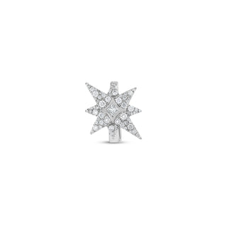 NORTH STAR PAVÊ WHITE GOLD DIAMOND EAR CUFF