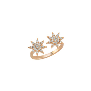 VENUS STAR GOLD DIAMOND RING