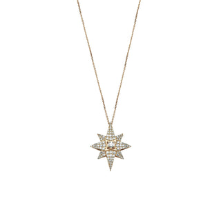 NORTH STAR GOLD DIAMOND NECKLACE